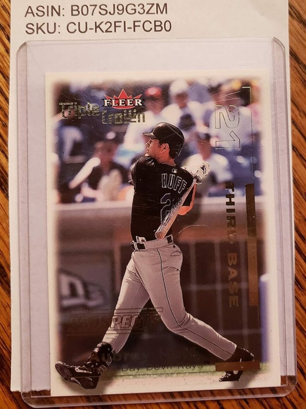 2001 Fleer Skybox International® AUBREY HUFF, Tampa Bay Blue Devils™
